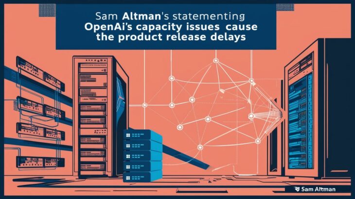 サム・アルトマン氏は、OpenAIのキャパシティ（処理能力）に関する問題が、製品のリリース遅延を引き起こす可能性があると述べています